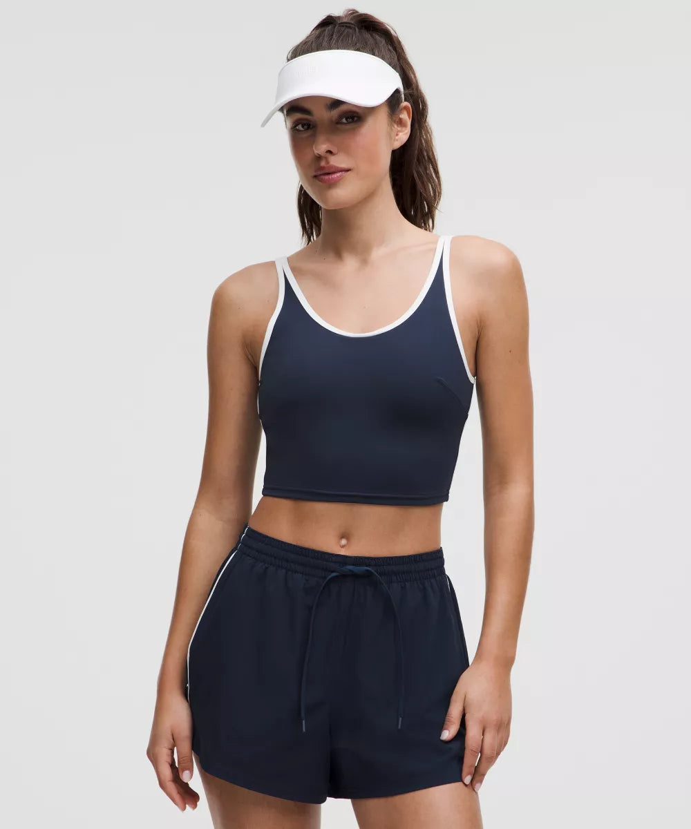Débardeur de tennis à découpe et encolure dégagée Maintien moyen, bonnets B/C