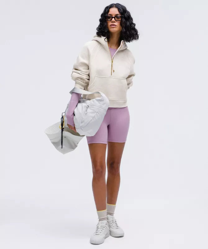 Sweat à capuche Scuba Oversized demi-zippé