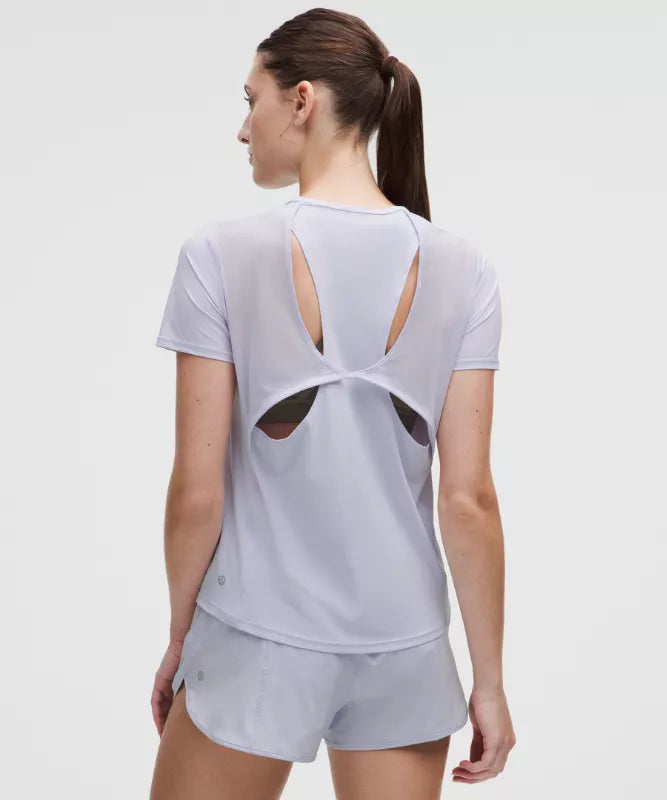 T-shirt à bandes croisées Sculpt